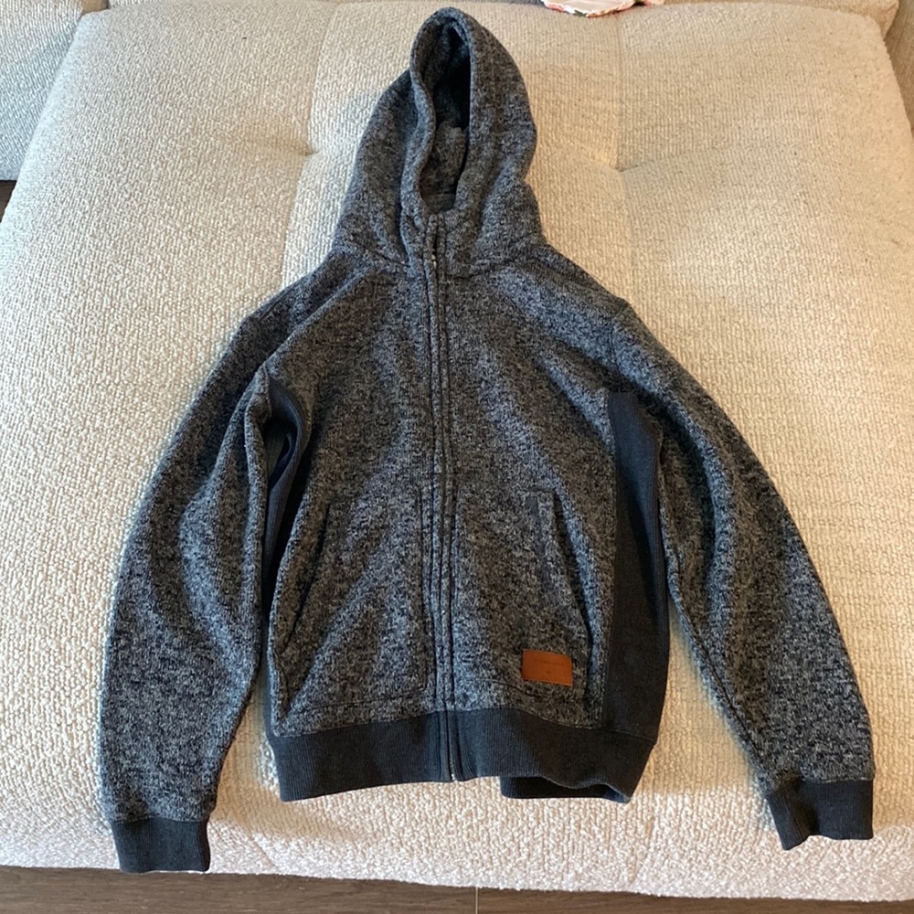 Like new hooded zipper jacket